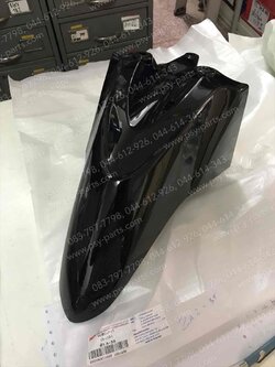 บังโคลนหน้า CLICK-I (T) สีดำ (A35) 