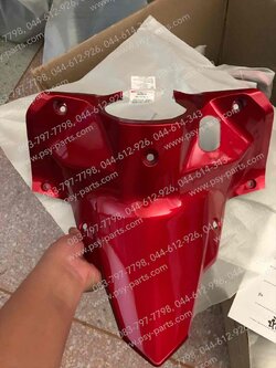 คอนโซลกลาง/บน WAVE 110-I/12 (T) สีแดงบรอนซ์ (R340) 