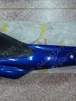 ฝาครอบข้างซ้าย SMASH แท้ๆ สีน้ำเงิน 47211-09G20-394