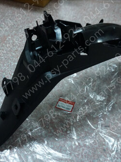 บังโคลนหลัง WAVE 110-I ใหม่ แท้ๆ สีดำ 80100-KWW-640ZC 