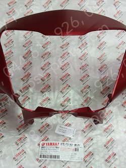 เสื้อไฟหน้าตัวหน้า FINN แท้ๆ สีแดงบรอนซ์ด้าน (1258) B7E-F6143-00-P7