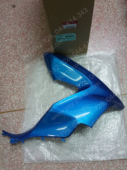 ฝาครอบไฟหน้า-ขวา PCX 150/18 แท้ๆ สีน้ำเงิน (B189) 64501-K97-T00YJ