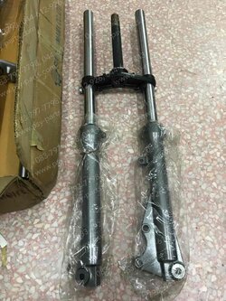 โช้คอัพหน้า ZR 120-ใหม่ แท้ (SM) พร้อมชุด