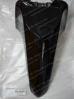 บังโคลนหน้า WAVE 125-I/12 (T) สีดำ (A35) 