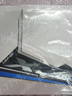 สติ๊กเกอร์แฟริ่งล่างซ้าย EXCITER (2018) แท้ๆ รถสีน้ำเงิน B15-WF83U-60