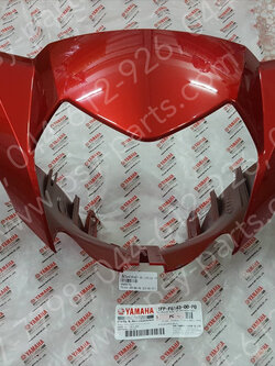 เสื้อไฟหน้าตัวหน้า SPARK 115-I, SPARK-LX แท้ๆ สีแดงบรอนซ์ 1FP-F6143-00-P0, 1FC-F6143-00-P0