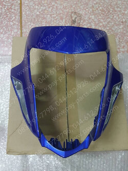 หน้ากากไฟหน้า SONIC-ไฟคู่04 แท้ๆ สีน้ำเงิน (B325) 33310-KGH-601ZC