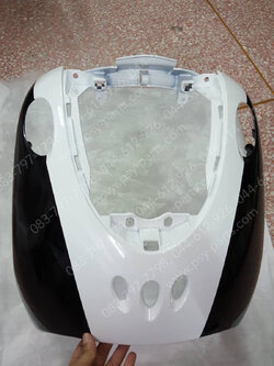 บังลม FINO แท้ๆ สีดำ/ขาว 4D0-F8311-00-6X Yamaha 