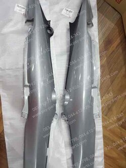 ฝาครอบข้างซ้าย-ขวา X 1 (T) สีเทา (791) 