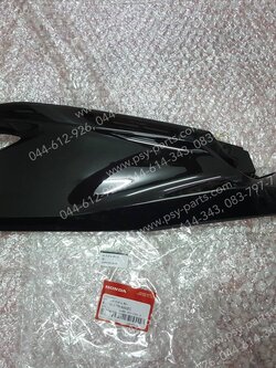 ฝาครอบข้างซ้าย CLICK 125-I แท้ๆ สีดำ 83600-KZR-600ZC 