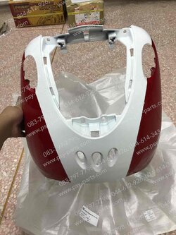 บังลม FINO (T) สีแดง/ขาว 21/UJ