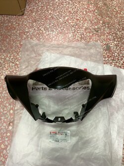 เสื้อไฟหน้าตัวหน้า FINN แท้ๆ สีดำเทาด้าน (1579) B7E-F6143-00-P8 (ใช้แทนเบอร์ B6F-F6143-00-P8)