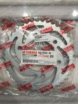 สเตอร์หลัง EXCITER, YZF/R 15 แท้ๆ 42 ฟัน 2ND-F5442-00