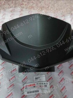 เสื้อไฟหน้าตัวหน้า NOUVO MX แท้ๆ สีดำด้าน 1P7-F6143-00-P5 