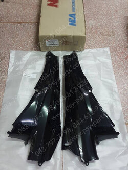 ฝาครอบข้างซ้าย-ขวา WAVE 125, WAVE 125R (T) สีดำ (PB327)