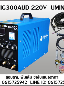เครื่องเชื่อม TIG300AUD UMINI 220V 2ระบบ