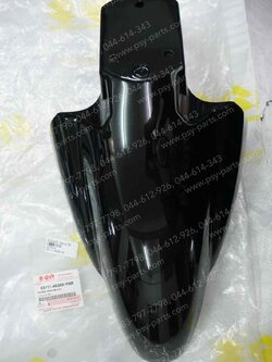 บังโคลนหน้า STEP 125 แท้ๆ สีดำ 53111-46G00-YNR