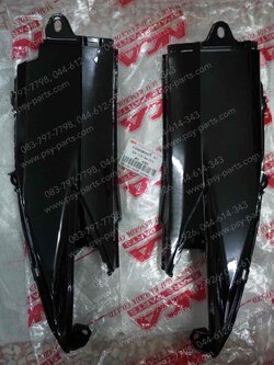 ฝาข้างแบต WAVE 110-I/12 (T) สีดำ (A35) 