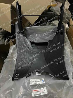 แผงรองพักเท้าหน้า FIORE แท้ๆ สีดำ 52B-F7481-00 