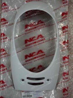 ฝาครอบไฟหน้า SCOOPY/12 (T) สีขาว (H196) 