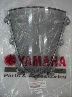 กระจกหน้ากาก R 15/NEW แท้ๆ BK6-F8381-00 