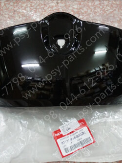 ฝาปิดบังลม-ใน SCOOPY/12 แท้ๆ สีดำ (A35) 81131-K16-900ZK 