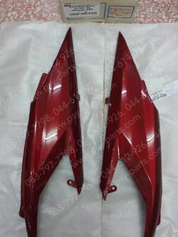 ฝาครอบข้างซ้าย-ขวา CLICK-I (T) สีแดงบรอนซ์ (R326) 