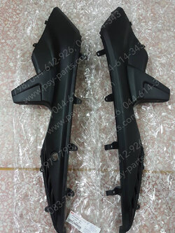 ฝาครอบข้างซ้าย-ขวา CLICK (T) ตัวเล็กใน-สีดำ 