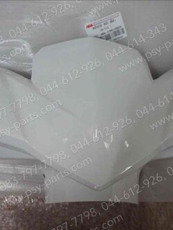 ฝาครอบแฮนด์-หน้า CLICK-I (T) สีขาว (H196) 