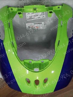 บังลม FINO/11 แท้ๆ สีเขียว/น้ำเงิน 4D0-F8311-00-XE Yamaha 