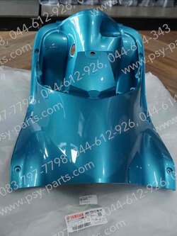 บังลม FINO แท้ๆ หลัง/สีเขียวฟ้า 4D0-F8312-00-P3 Yamaha 