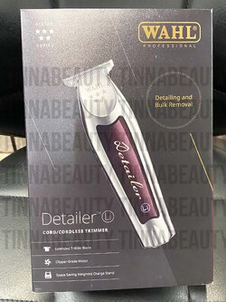 ปัตตาเลี่ยนกันขอบไร้สาย WAHL Cordless Detailer Li กล่องดำ ประกันศูนย์ไทย