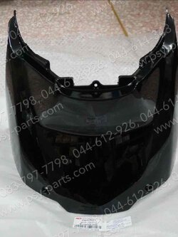 ฝาครอบใต้เบาะ SCOOPY/12 (T) สีดำ (A35) 