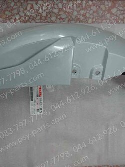 บังโคลนหน้า X 1 แท้ๆ สีขาว 5YW-F1511-00-P6 