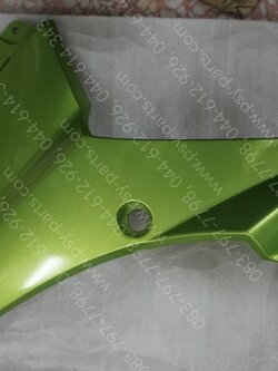 แฟริ่งล่างขวา X 1 แท้ๆ สีเขียว 5YW-F835K-00-P3 