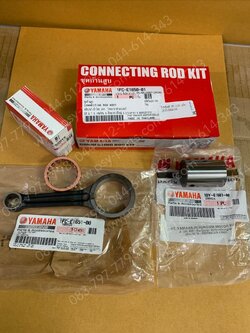 ก้านสูบชุด SPARK 115-I, FINN แท้ๆ 1FC-E1650-00, 1FC-E1650-01