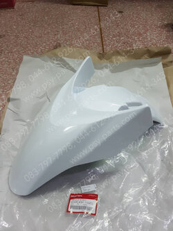 บังโคลนหน้า PCX 150/18 แท้ๆ สีขาวใหม่ (B61) 61100-K97-T00ZQ