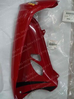 บังลม KAZE 125 (สตาร์ทเท้า) แท้ๆ ซ้าย-สีแดง 55052-5064-DU