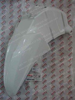 บังโคลนหน้า MIO 125 แท้ๆ สีขาว (ขาวมุก) 33S-F1511-00-P1 