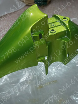 บังโคลนหน้า SMART 125 แท้ๆ สีเขียวสด C5004V023-GR1