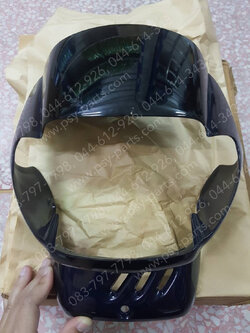 หน้ากากไฟหน้า TENA (ดิสก์หลัง) แท้ๆ สีน้ำเงินเข้ม 61301-KAN-960ZC