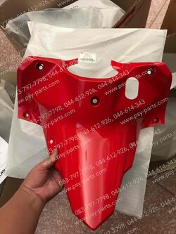 คอนโซลกลาง/บน WAVE 110-I/12 (T) สีแดงสด (R310) 