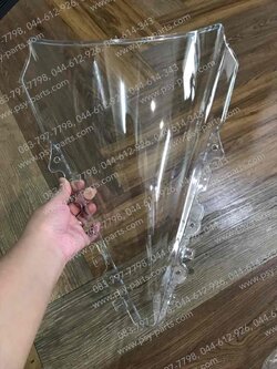 กระจกหน้ากาก YZF/R 15 แท้โรงงาน สีใส 