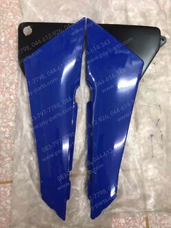 ฝาครอบข้างซ้าย-ขวา RX-Z (T) สีน้ำเงินฟ้า (Y16)