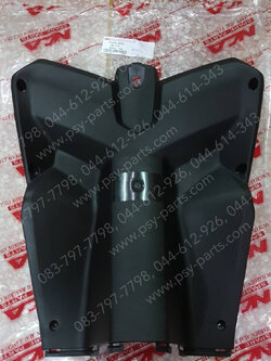 บังลม-ในล่าง CLICK-I (T) สีดำด้าน 