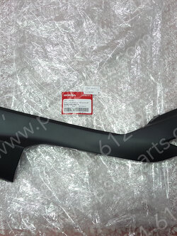 ฝาครอบข้างซ้าย-ล่าง CLICK 125/18 แท้ๆ สีดำด้าน 64360-K60-B60ZA