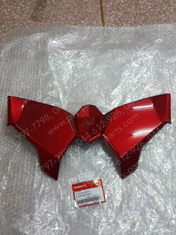 ฝาปิดบังลม-ใน CLICK 125/15 แท้ๆ สีแดงบรอนซ์ (R340) 81131-K60-T00ZA