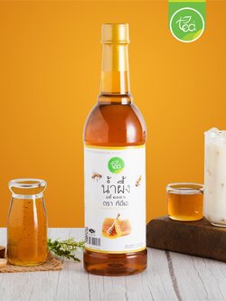 น้ำผึ้งแท้ น้ำผึ้เดือนห้า น้ำผึ้งขวด 1 กิโลกรัม น้ำผึ้งเกสรดอกไม้ป่า Honey น้ำผึ้งป่า น้ำผึ้ง เดือนห้า ตรา ทีอีเอ