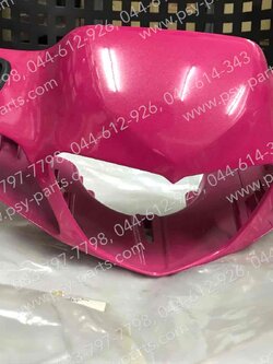 เสื้อไฟหน้าตัวหน้า SMART 125 ดิสก์เบรค แท้ๆ สีชมพู E9441V006AD