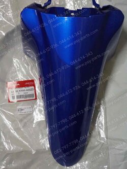 บังโคลนหน้า WAVE 110-I แท้ๆ สีน้ำเงิน (B325) 61100-KWW-A00ZD 